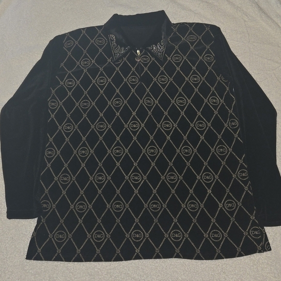 D&G Other - Rare D&G Black and Gold Men's Shirt
